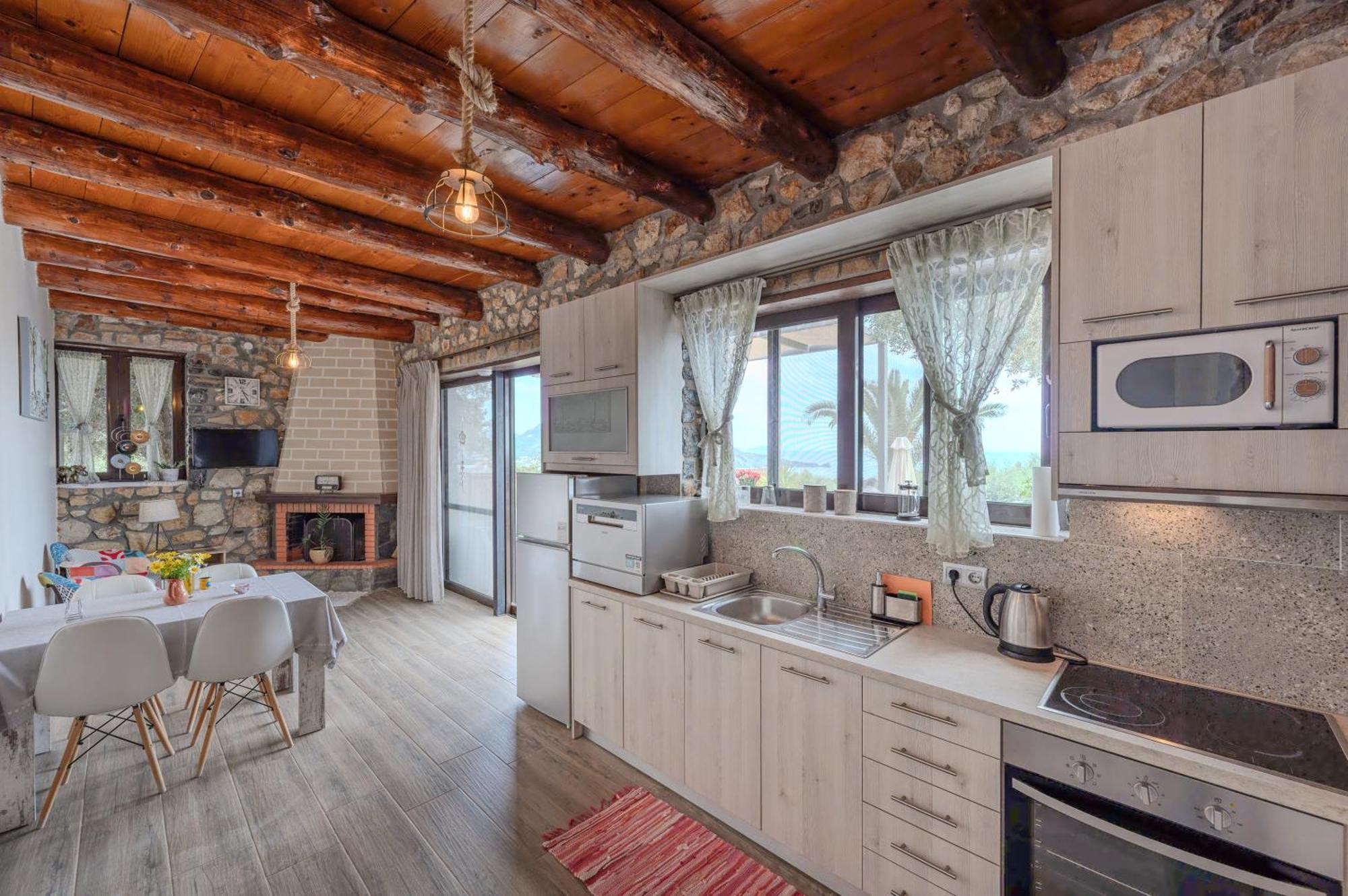 Souda Bay Cottage プラキアス エクステリア 写真
