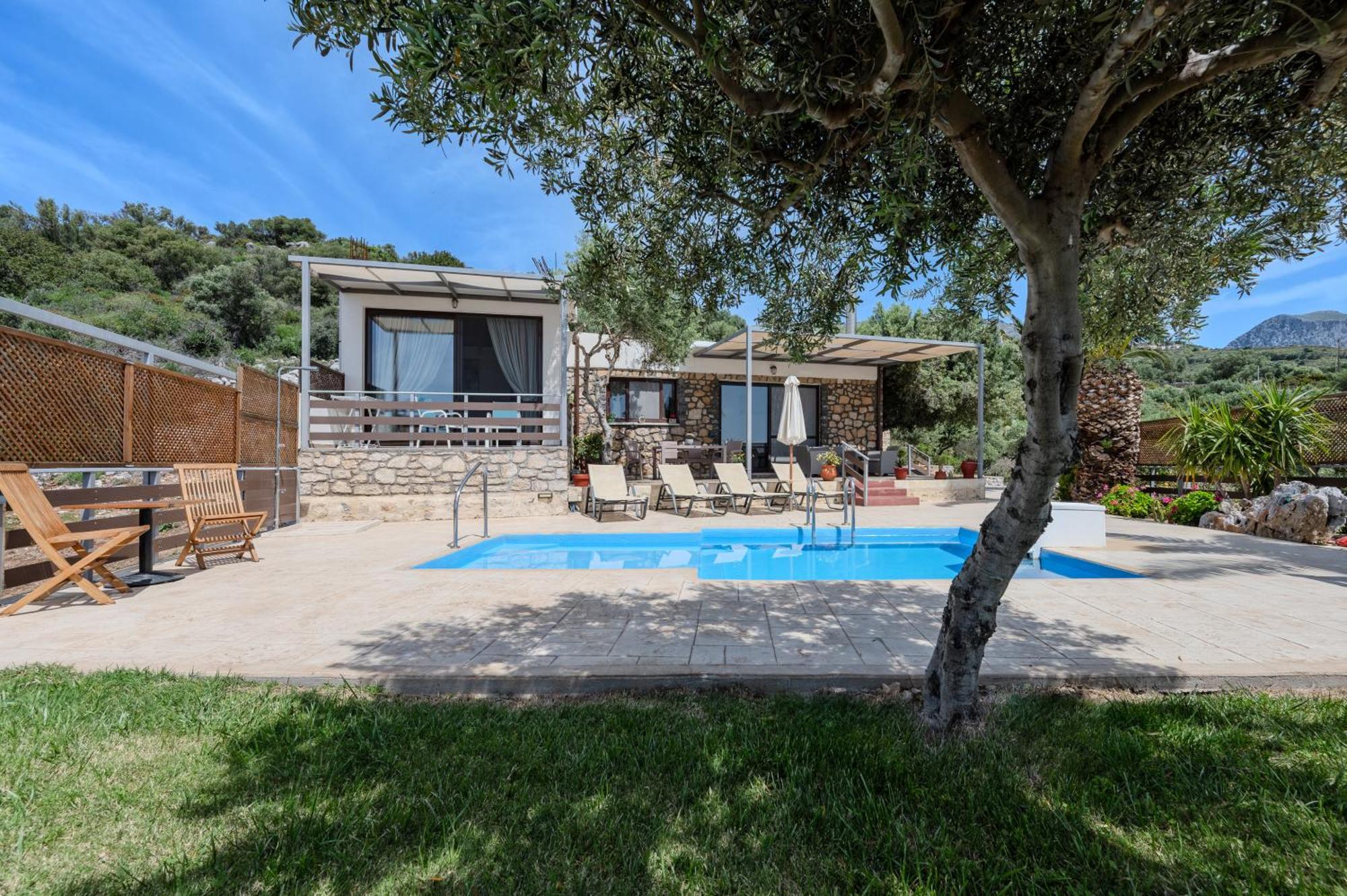 Souda Bay Cottage プラキアス エクステリア 写真