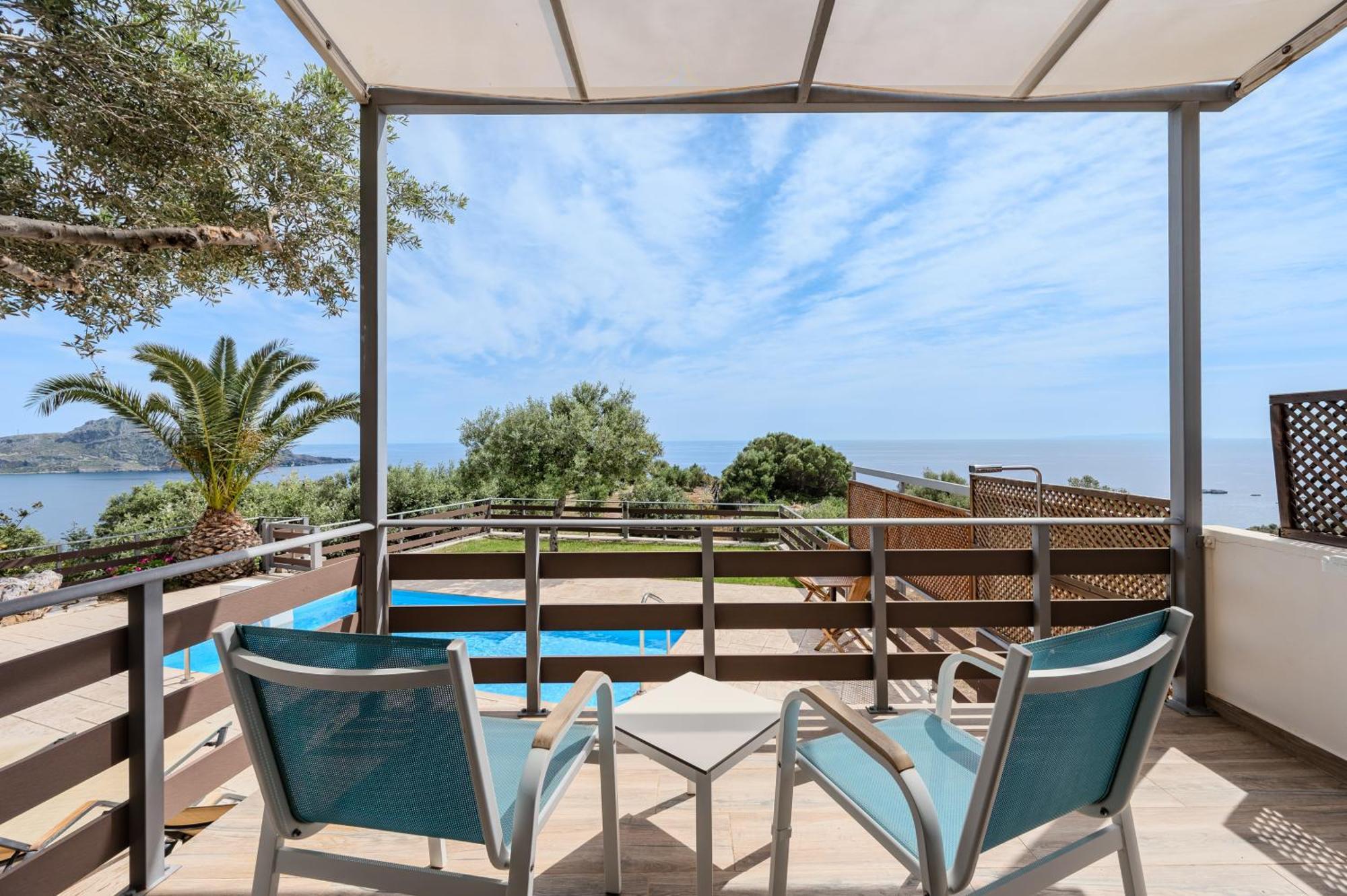 Souda Bay Cottage プラキアス エクステリア 写真
