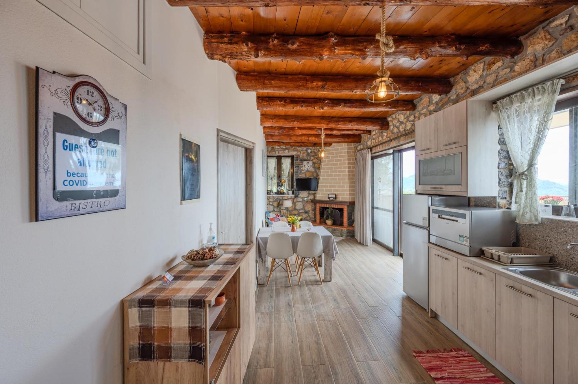 Souda Bay Cottage プラキアス エクステリア 写真