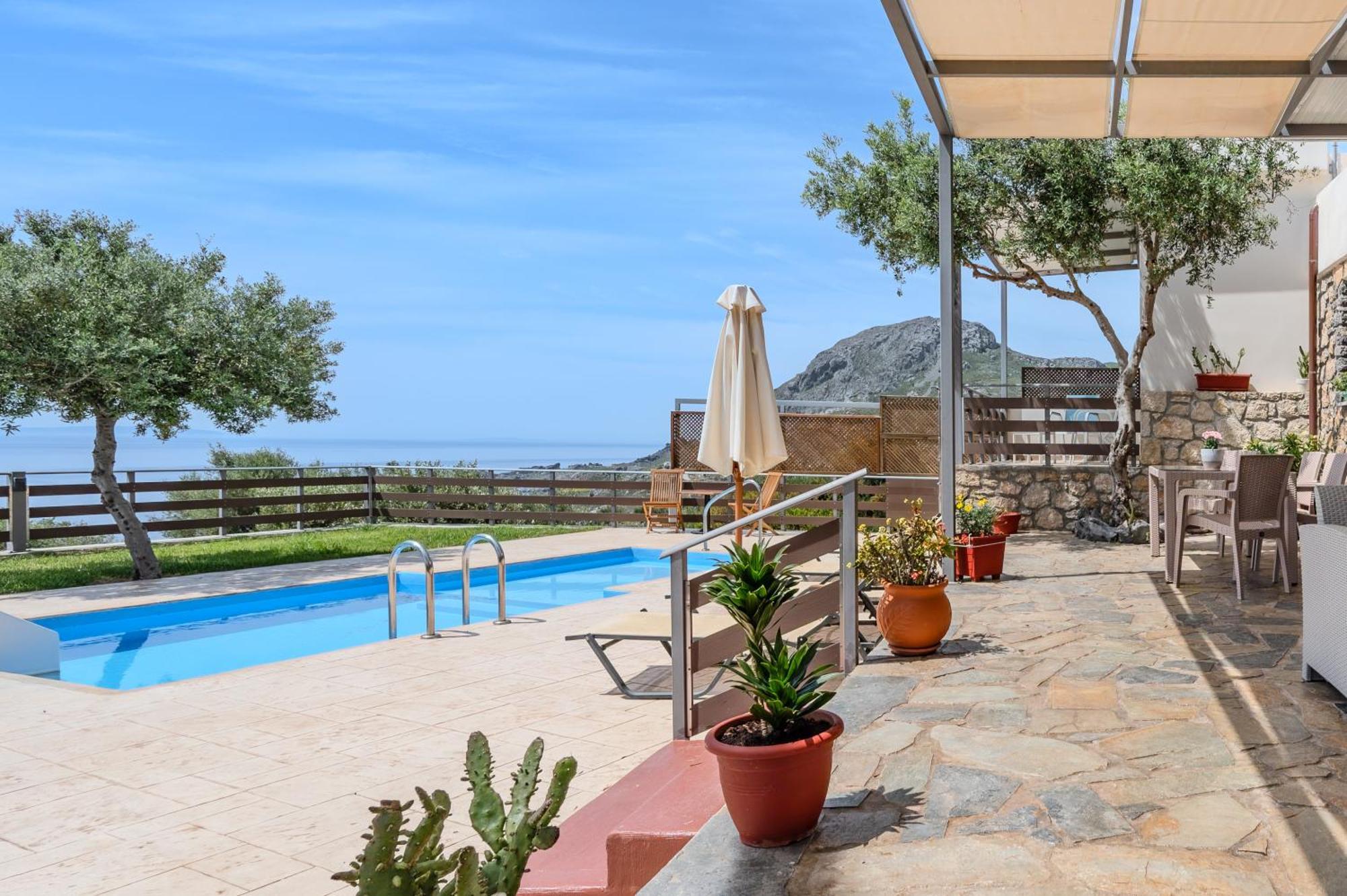 Souda Bay Cottage プラキアス エクステリア 写真