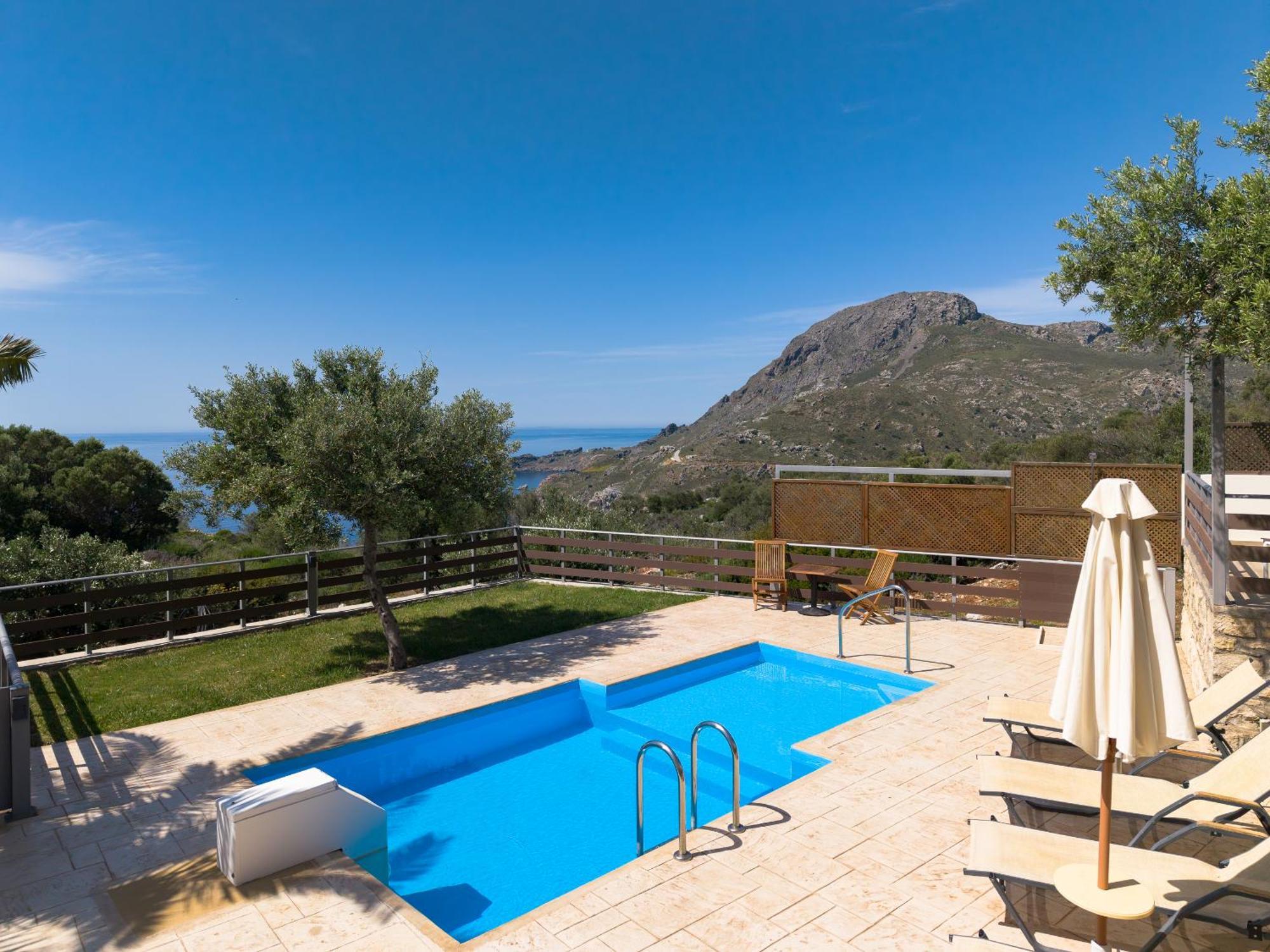 Souda Bay Cottage プラキアス エクステリア 写真